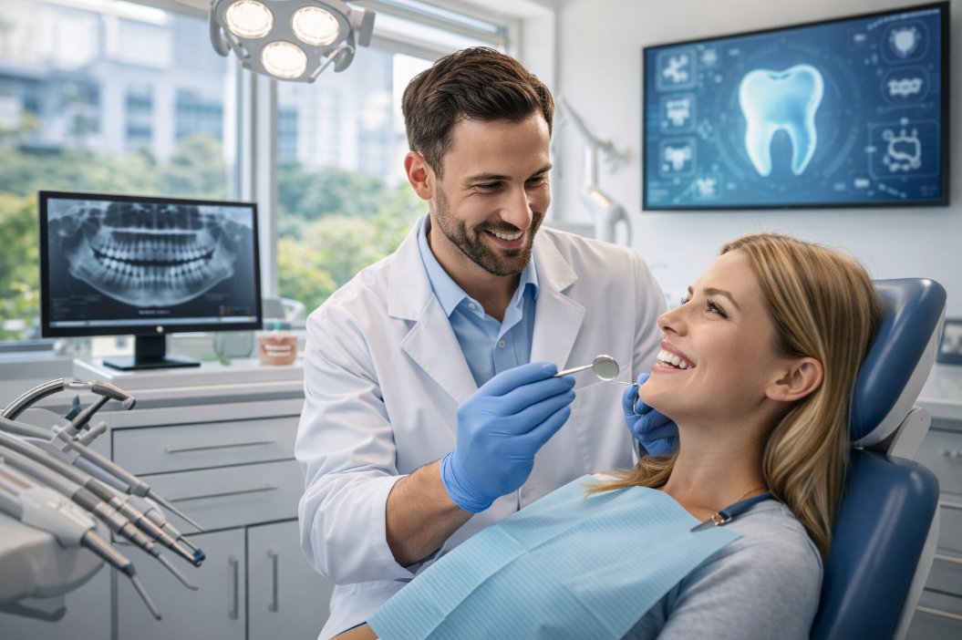 Zahnersatz Geo-Domains für spezialisierte Zahnarztpraxen Erftstadt